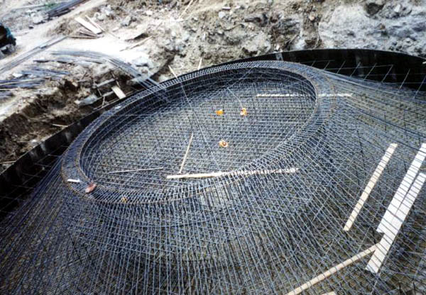 放大图片-新建砼基础浇筑